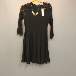 BB Dakota Black Lace Dress